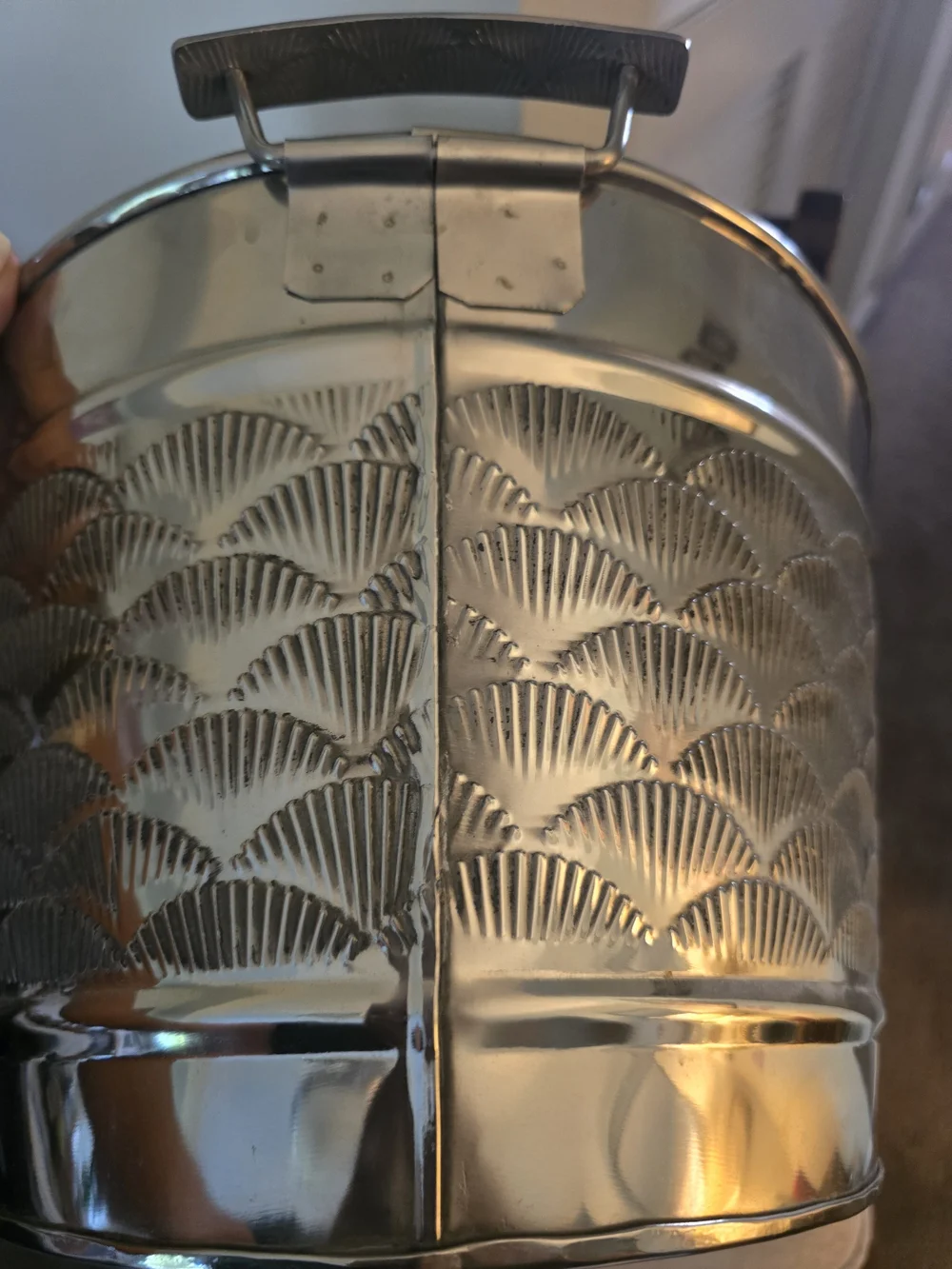 Stainless Metal Beverage Tub with Handles